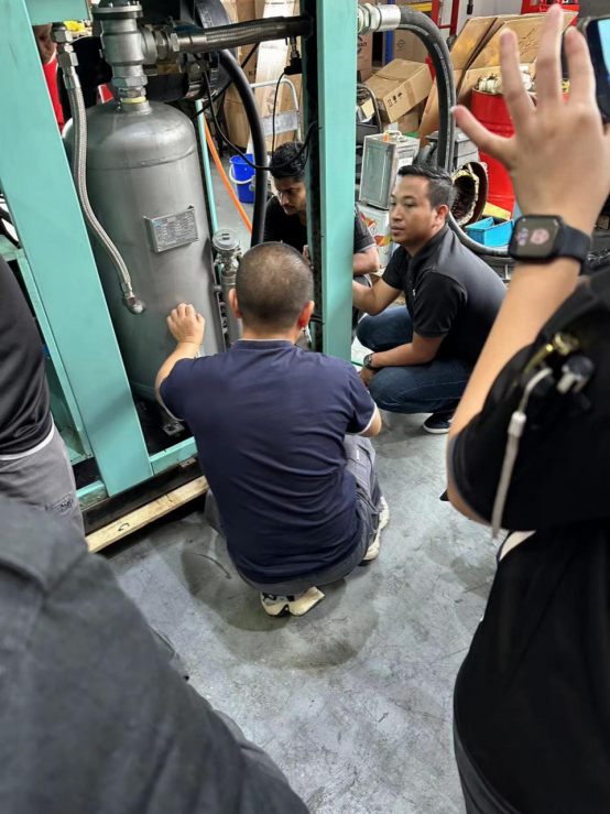 開(kāi)山集團(tuán)正力精工展開(kāi)海外巡檢及培訓(xùn)(圖4)