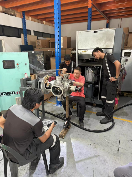 開(kāi)山集團(tuán)正力精工展開(kāi)海外巡檢及培訓(xùn)(圖5)