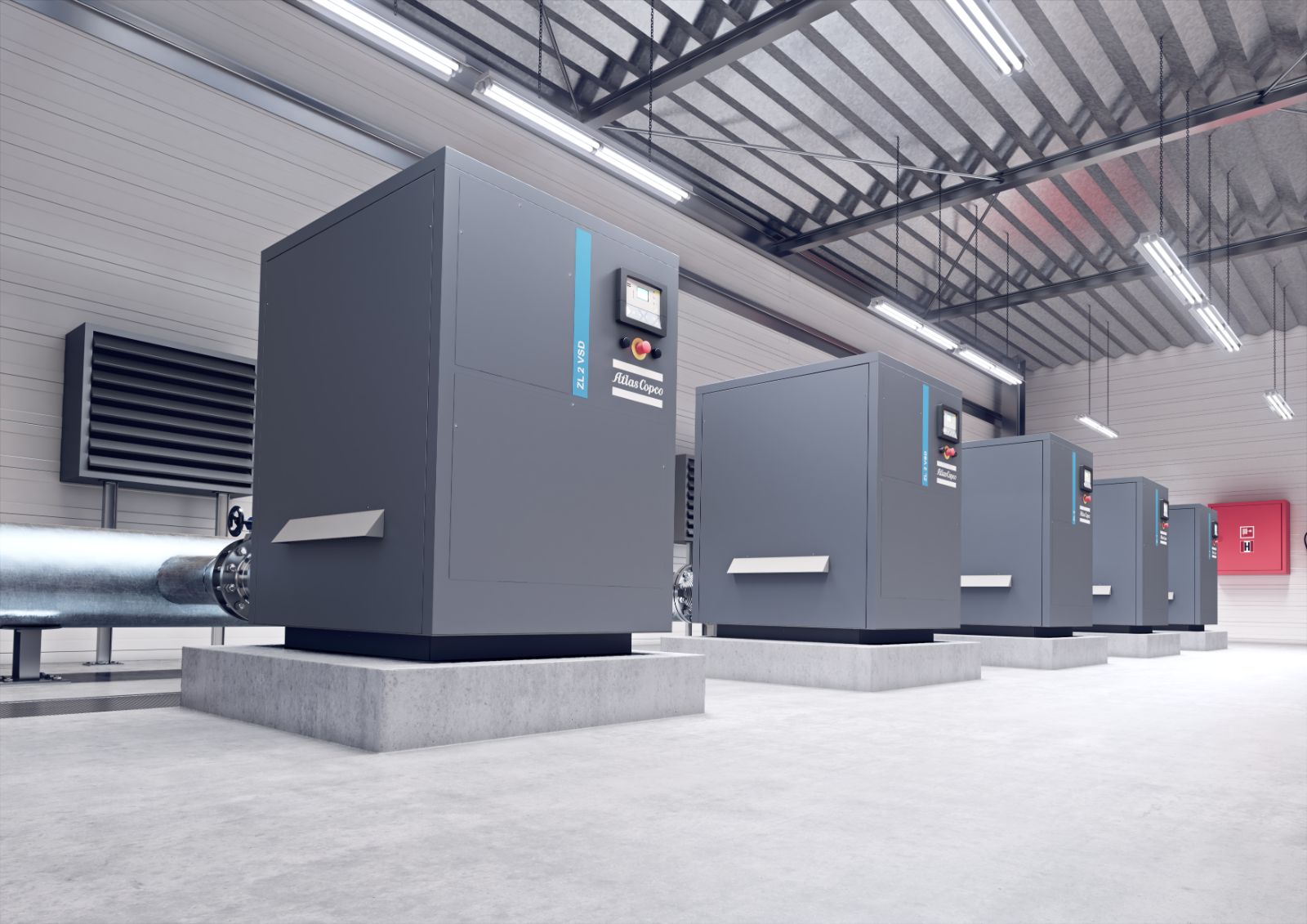 阿特拉斯無油螺桿鼓風機 阿特拉斯無油螺桿鼓風機