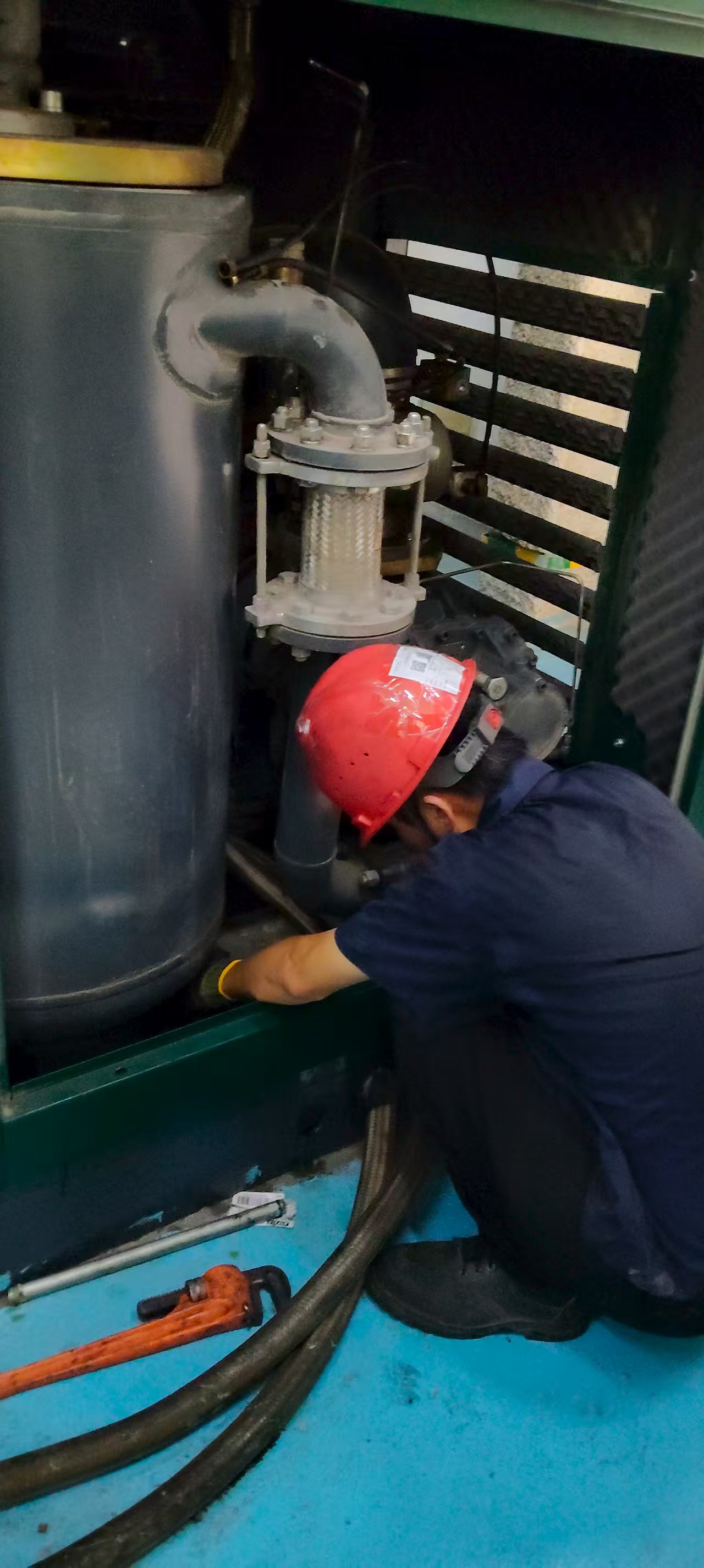 廈門(mén)開(kāi)山空壓機(jī)典型故障案例分析及解決方案(圖1)